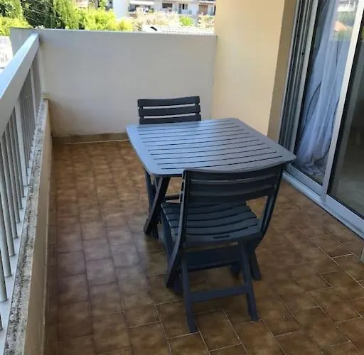 Location Saisonnière 2 P Antibes-piscine-climatisation-terrasse Au Calme